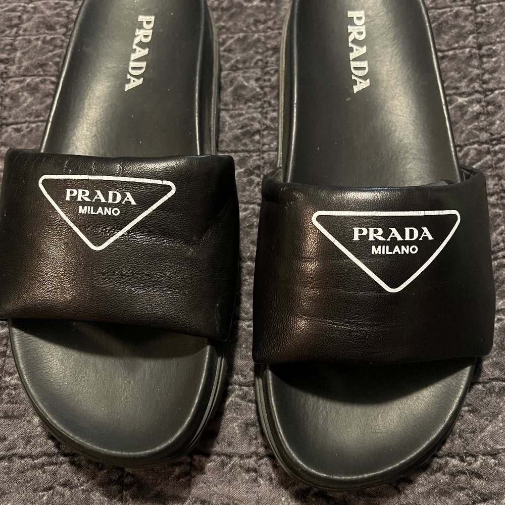 Prada sandal slides 11